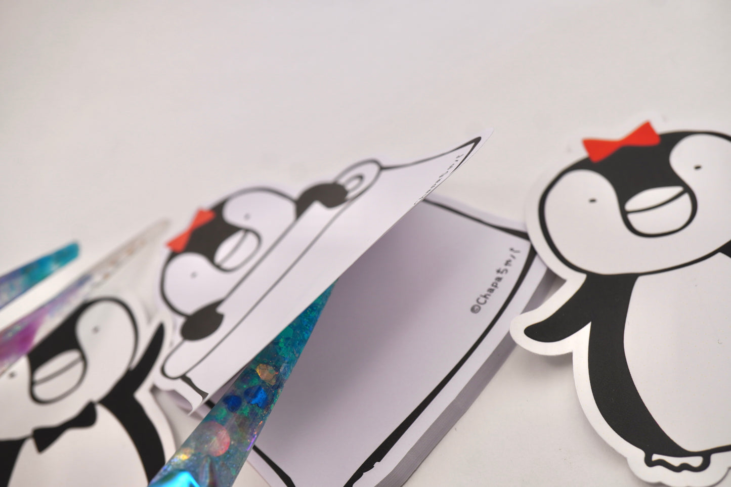 Sticky Memo pad + sticker combo