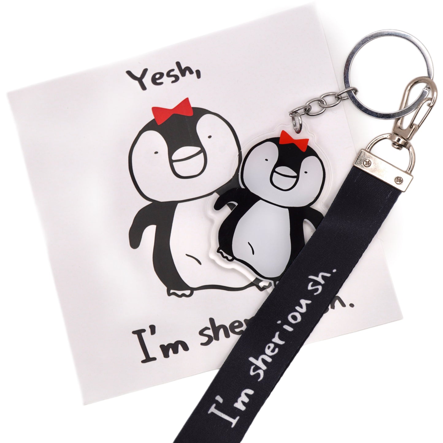 Sheriouh Combo (Key chain strap+jumbo sticker)