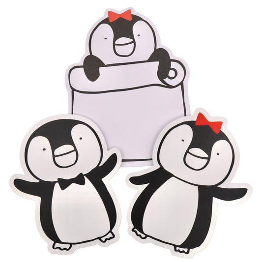 Sticky Memo pad + sticker combo