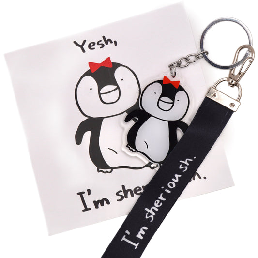 Sheriouh Combo (Key chain strap+jumbo sticker)