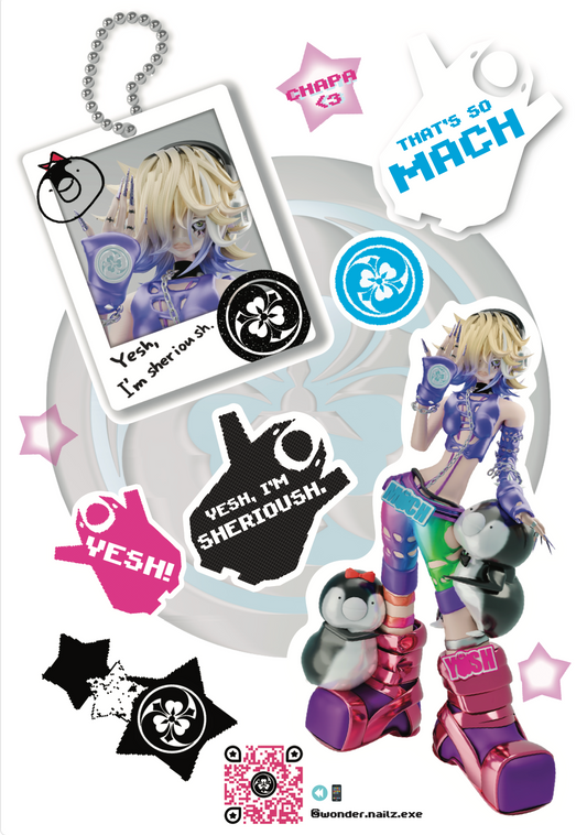 BIG Chapax MACH shticker pack